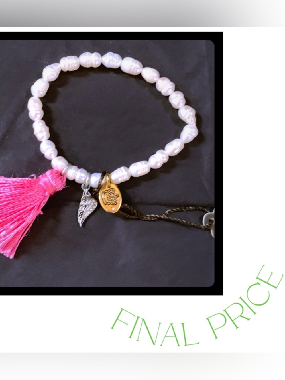 ✅ FINAL PRICE NEW Juicy Couture Pearl Bracelet